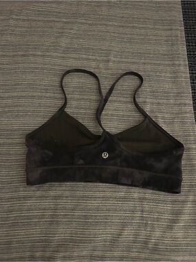 lululemon athletica Black Strappy Sports Bra - Lightweight Support Size 8